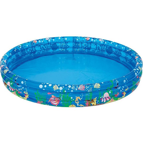 Piscina Redonda Estampada 190L - Material Atóxico