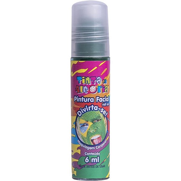 Pintura Facial ROLL ON Verde 6ML DPCOM 24