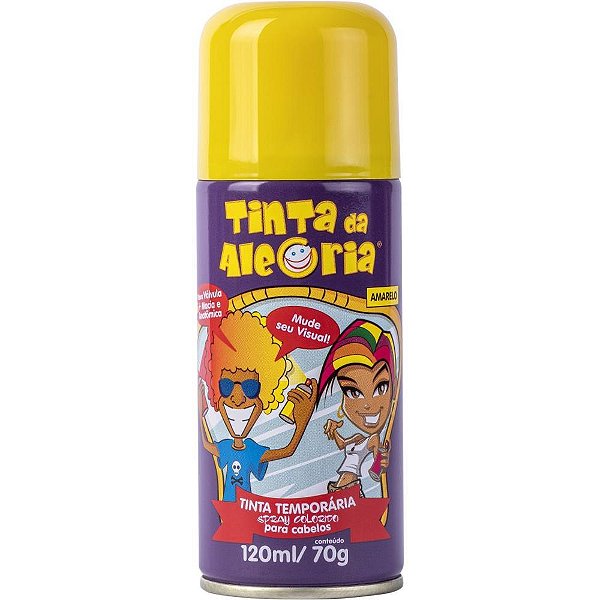 Pinta Cabelo 120ML Amarela Caixa com 24