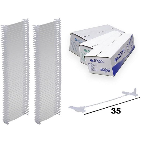 Pino Plástico TAG 35MM - Caixa com 5000 Unidades