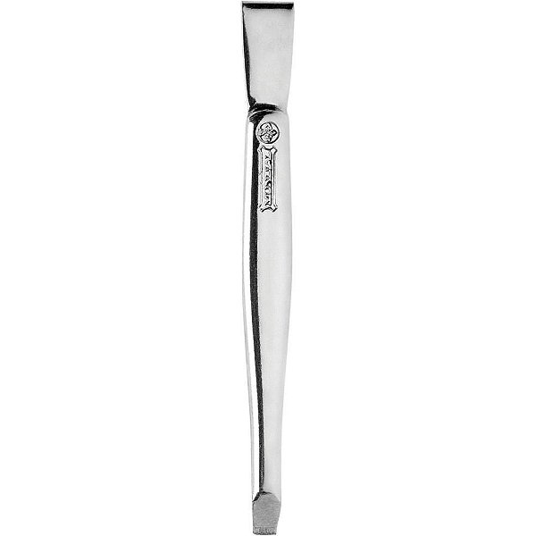 Pinça Depilatória INOX FLEX Ponta Reta - Pacote com 90