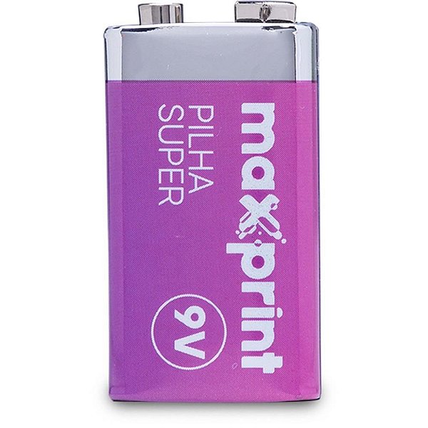 Pilha Bateria 9V Zinco