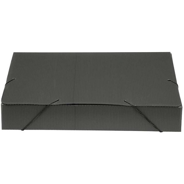 Pasta Polionda Ofício 55MM Cinza Novaonda PCT com 10