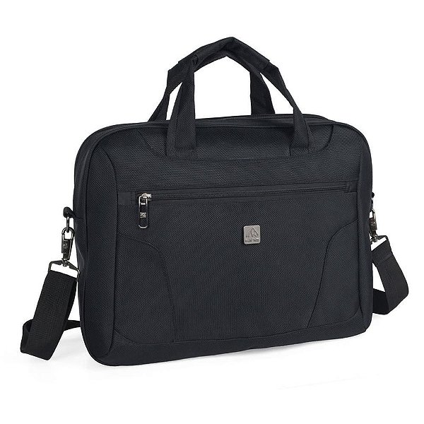 Pasta para Notebook Polo KING Basic MÃO/OMBRO Preta