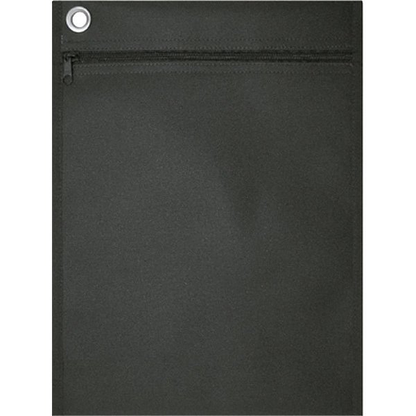 Pasta Malote NYLON 30X40CM Preta Vertical Pacote com 3