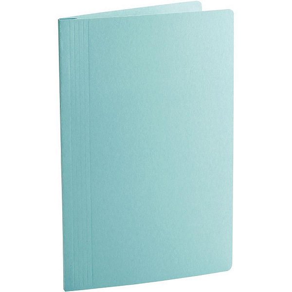 Pasta Classificador Rápido Papel Azul com ILHÓS Pacote com 20