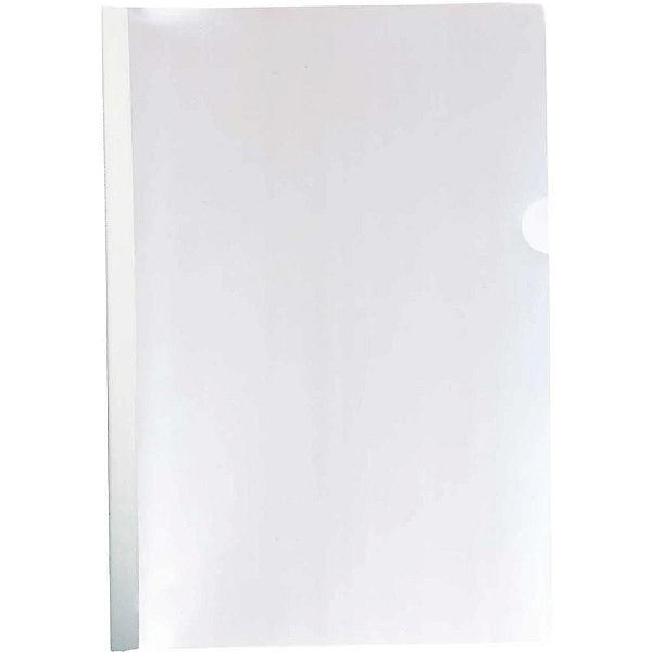 Pasta Canaleta A4 Cristal NEW Line - PCT com 10