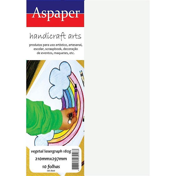 Papel Vegetal Lasergraph A4 180G Pacote com 50 Folhas