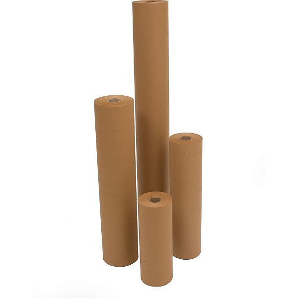 Papel Semi KRAFT Bobina 40CM X 140M 80G