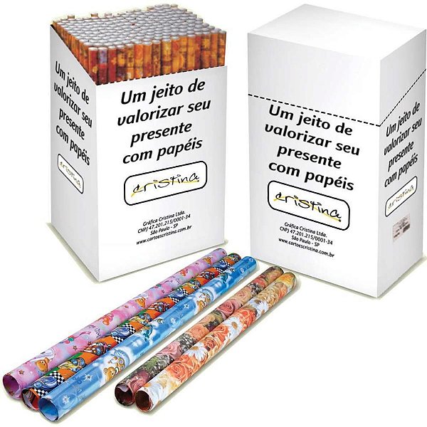 Papel Presente KIT 222 48X66 CX2X120FLS DPCOM 240