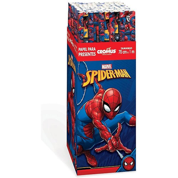 Papel Presente 100X70CM SPIDER-MAN DPCOM 100