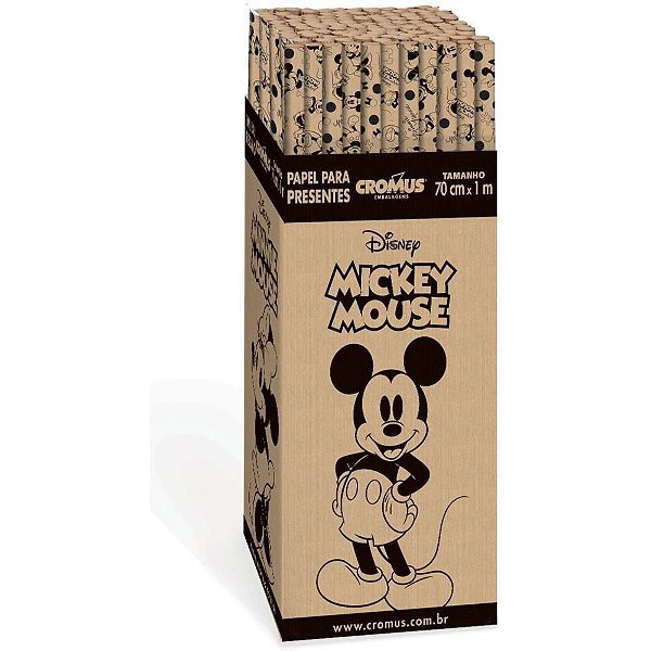 Papel Presente 100X70CM Mickey & Minnie KRAF DPCOM 100