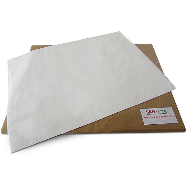 Papel Manteiga Impermeável 50X70CM 40G Pacote com 400 Folhas