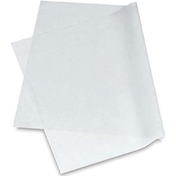 Papel Manteiga Cristal Branco 50X70CM - Pacote com 400 Unidades
