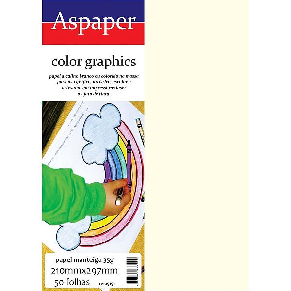 Papel Manteiga 35G A4 210X297MM - Pacote com 50 Folhas