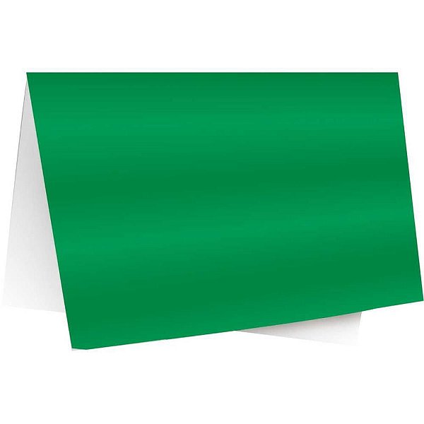 Papel Laminado 45X59CM Lamicor Verde Pacote com 40
