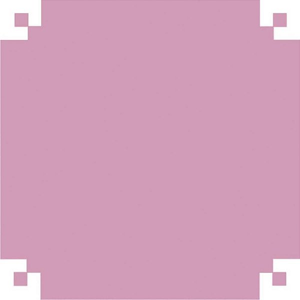 Papel Folha de Seda Rosa Escuro 48X60CM 20G Pacote com 100