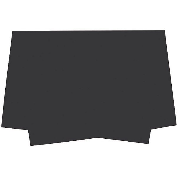 Papel Folha de Seda Preto 48X60CM 20G - Pacote com 100 Unidades