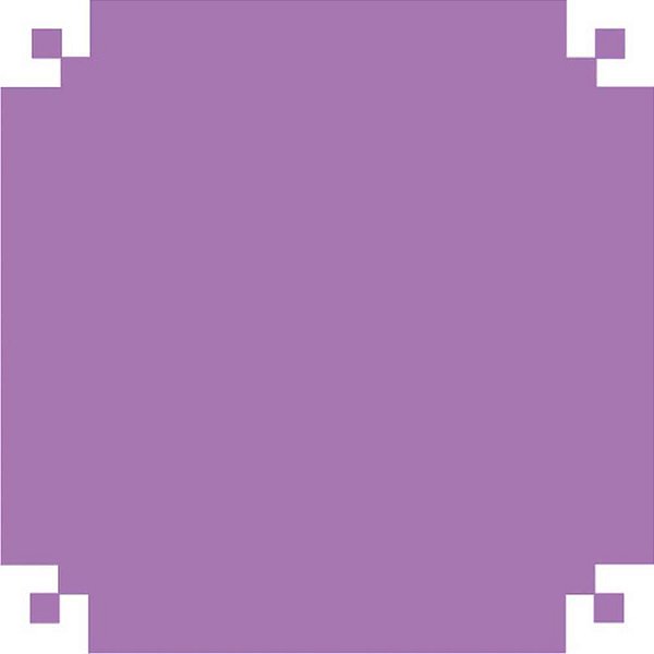 Papel Folha de Seda Lilás 48X60CM 20G Pacote com 100 Folhas