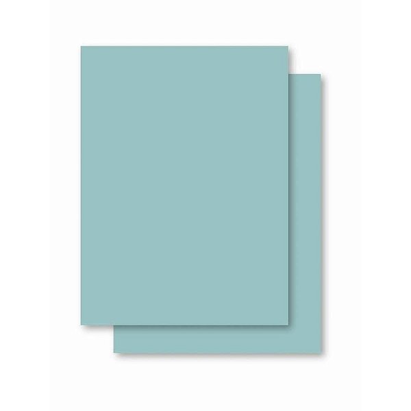 Papel Cartolina Azul Escolar 50X66CM 140G Pacote com 100 Folhas