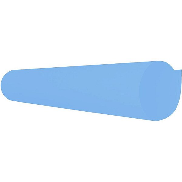 Papel Cartolina Dupla Face Color SET 48X66CM Azul Claro - Pacote com 20 Unidades