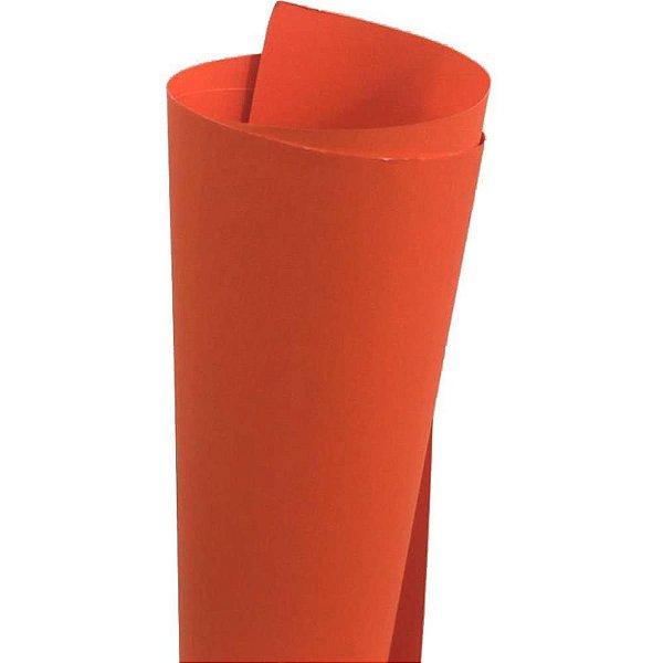 Papel Cartolina Dupla Face Color SET 47,5X66CM Laranja Pacote com 20