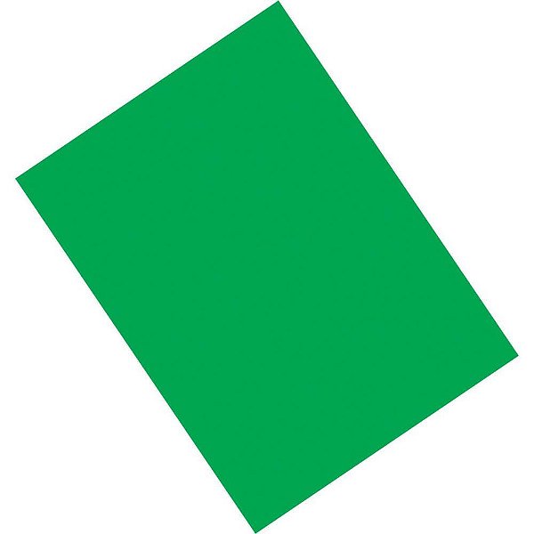 Papel Camurça 40X60CM Verde - Pacote com 25 Unidades