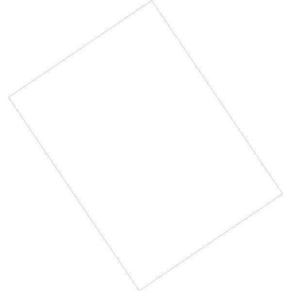Papel Camurça 40X60CM Branco - Pacote com 25