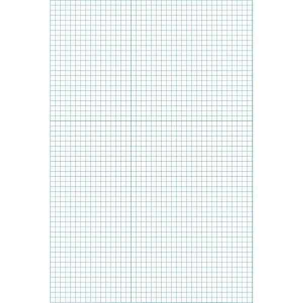 Papel Almaço Quadriculado 0,5X0,5CM - Pacote com 200 Folhas