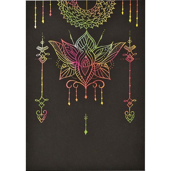 Papel A4 Color Papel Mágico Multicolor A-4 5 Folhas