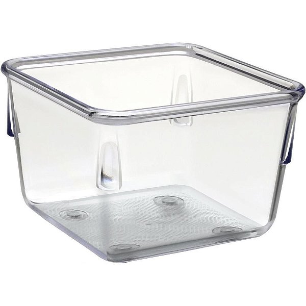 Organizador Potes Quadrados PEQ8X8X5,5CM CX com 08