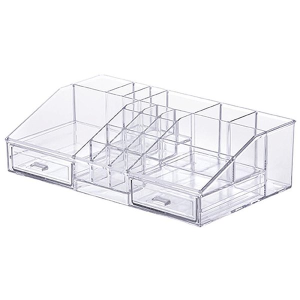 Organizador para Maquiagem 31,5X19,5X9CM com 2 Gavetas
