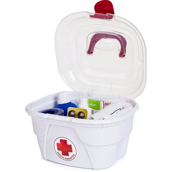 Organizador Maleta Medicamentos Pequena 1,6L