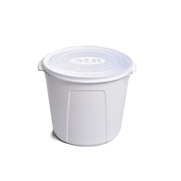 Organizador Caixa com ABAS 16L - Branco - 34X31X27 CM