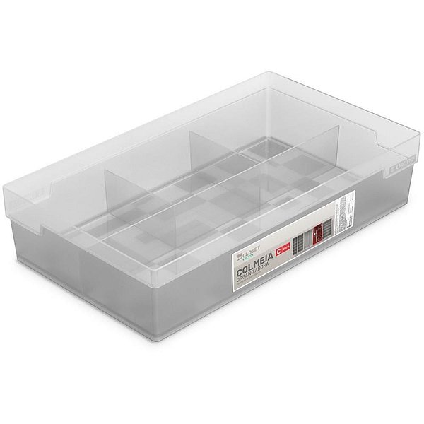 Organizador de Gaveta C80 Colmeia Cristal 35X20X7,5C