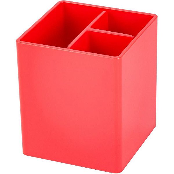 Organizador de Escritório Modular com 03 Divisória Goiaba