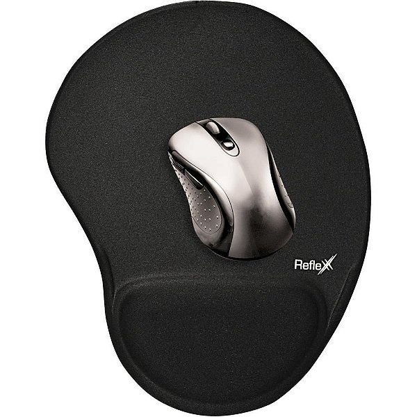 Mouse PAD Ergonômico com Apoio de Pulso 19X25CM - Preto