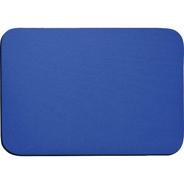 Mouse PAD Tecido Emborrachado Azul Royal 23X16 CM