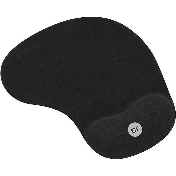 Mouse PAD com Apoio de GEL Preto