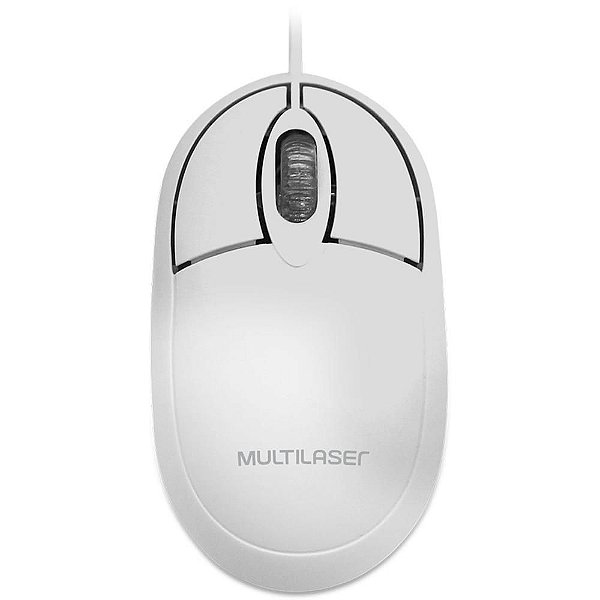 Mouse óptico USB Classic BOX FULL Branco 1200DP