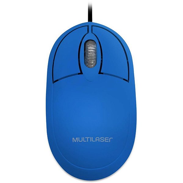 Mouse óptico USB Classic BOX FULL Azul 1200DPI