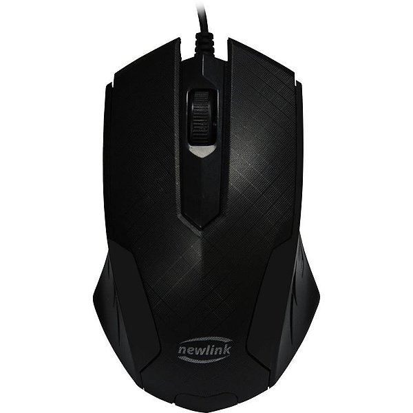 Mouse óptico USB 1000DPI GRID com Cabo de 1,5M