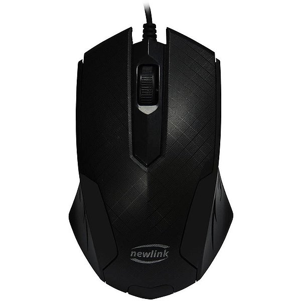 Mouse óptico USB 1000DPI GRID com Cabo de 1,5M