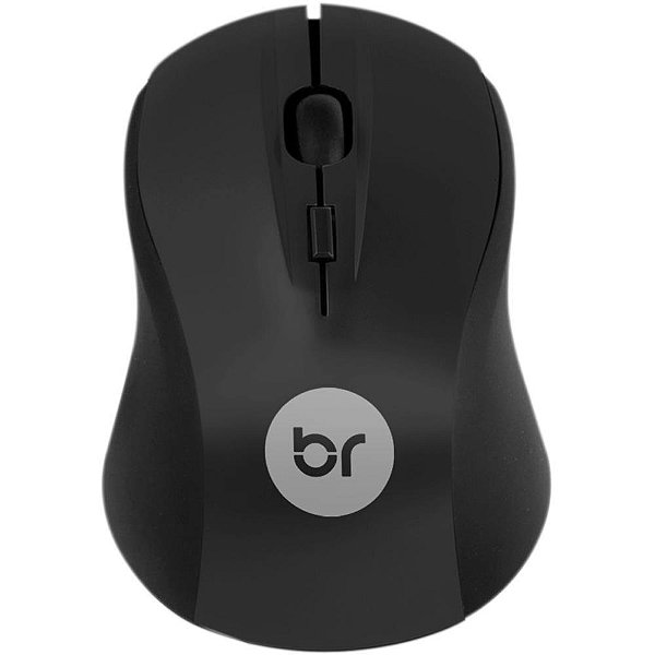 Mouse óptico sem Fio Escócia 1000DPI USB Preto 10MD