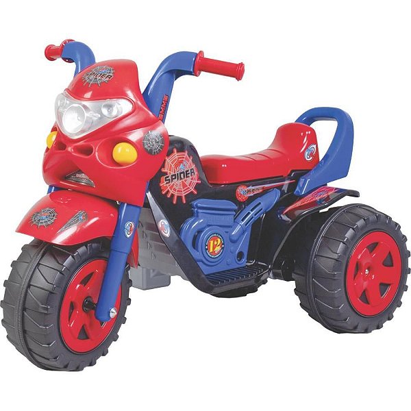 Moto Elétrica Super GP Raptor Spider 12V 35K Infantil