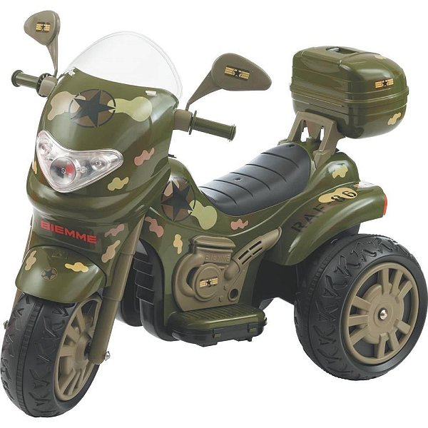 Moto Elétrica SPRINT Turbo Militar 12V com CAP