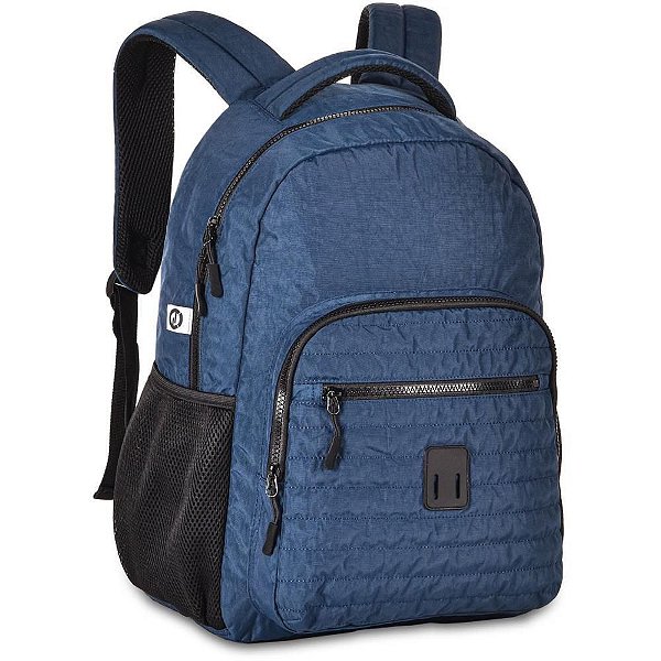 Mochila Crinkle Grande Cores Neutras Sortida