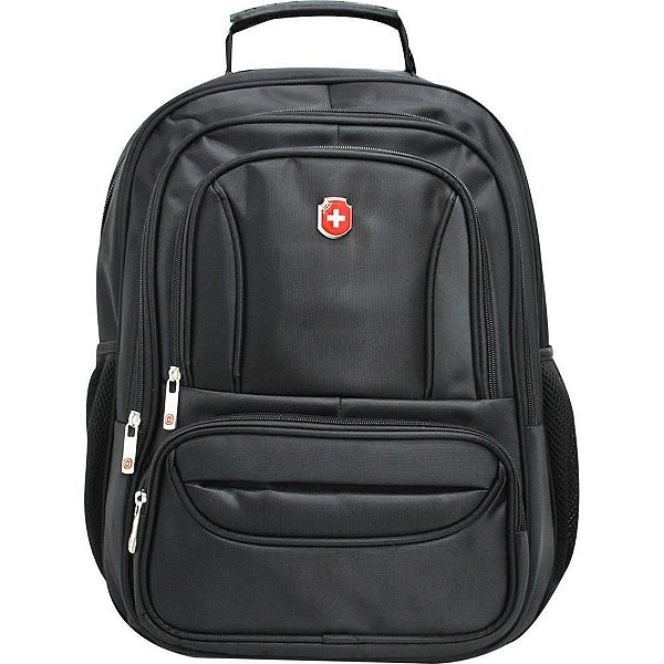 Mochila para Notebook Executiva Preta GD 3BOLSOS