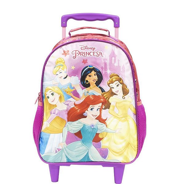 Mochila Infantil com Rodinha Princesas R2
