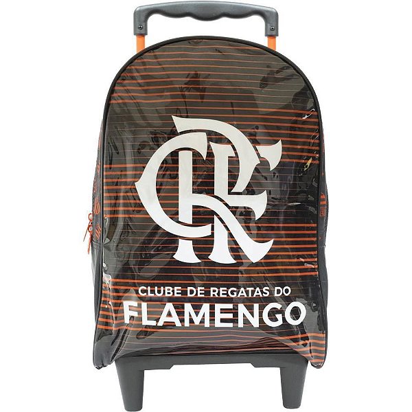 Mochila Infantil com Rodinha Flamengo X